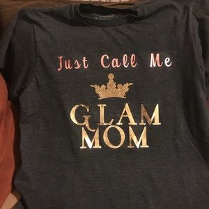 Glam mom t shirts Clearance
